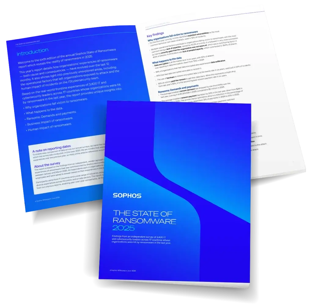 Northbound Networks|Sophos The State of Ransomware 2025